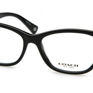 Coach black/beige ocelot sig c designer frames